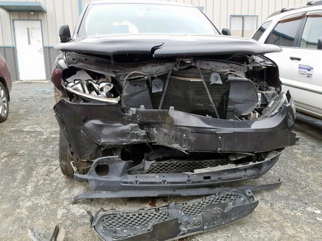 1C4RDHDG9DC663931 - 2013 DODGE DURANGO CR BLACK photo 9