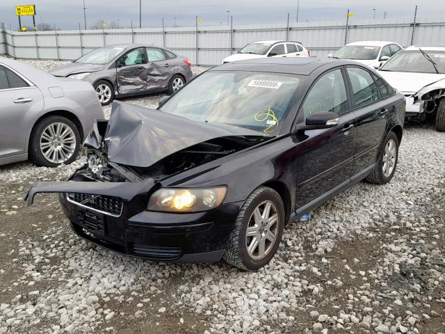 YV1MS382X72303556 - 2007 VOLVO S40 2.4I BLACK photo 2