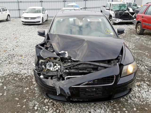 YV1MS382X72303556 - 2007 VOLVO S40 2.4I BLACK photo 7