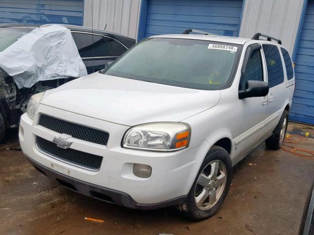 1GNDV331X8D135071 - 2008 CHEVROLET UPLANDER L თეთრი ფოტო 2