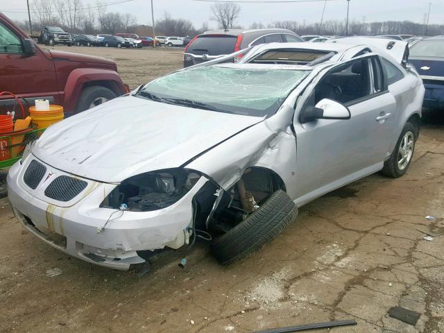 1G2AL15F077366075 - 2007 PONTIAC G5 SILVER photo 2