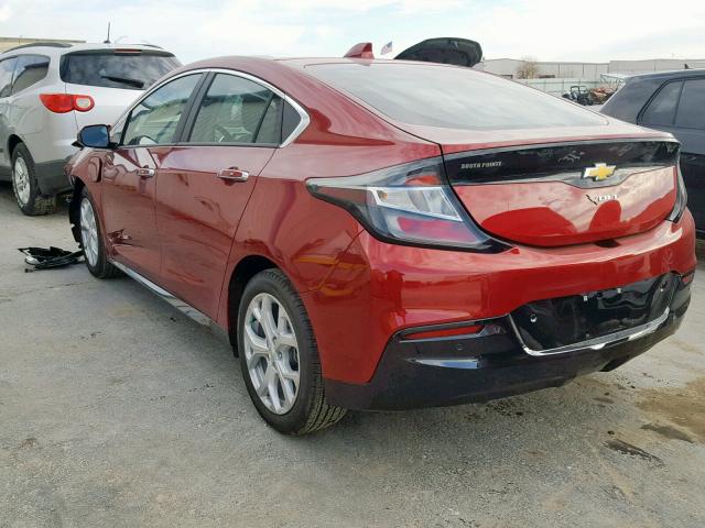 1G1RB6S50KU113528 - 2019 CHEVROLET VOLT PREMI RED photo 3