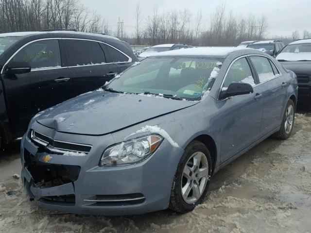1G1ZG57B69F125658 - 2009 CHEVROLET MALIBU LS Mavi foto 2