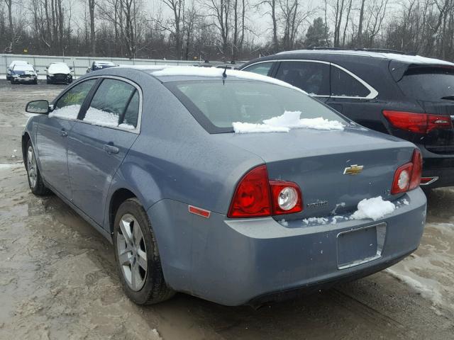 1G1ZG57B69F125658 - 2009 CHEVROLET MALIBU LS Mavi foto 3