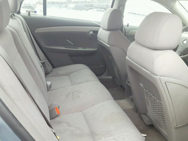 1G1ZG57B69F125658 - 2009 CHEVROLET MALIBU LS Mavi foto 6
