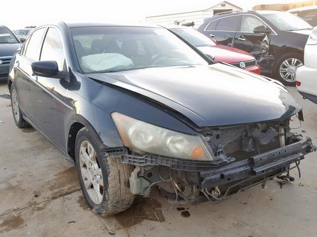 1HGCP36838A059283 - 2008 HONDA ACCORD EXL BLACK photo 1