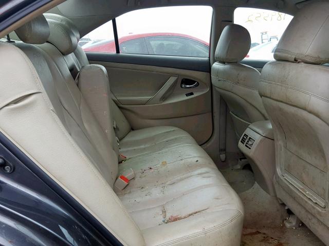 4T1BB46K98U040600 - 2008 TOYOTA CAMRY HYBR GRAY photo 6