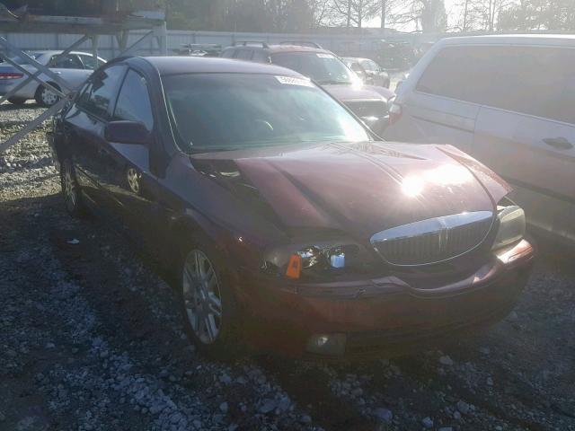 1LNHM87A44Y662445 - 2004 LINCOLN LS RED photo 1