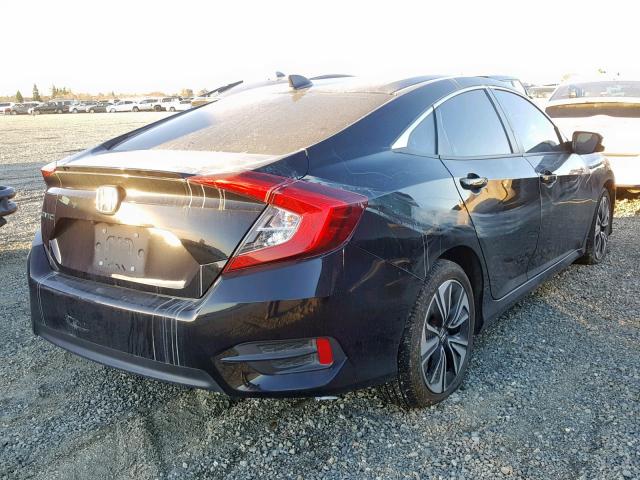 19XFC1F76HE213047 - 2017 HONDA CIVIC EXL BLACK photo 4