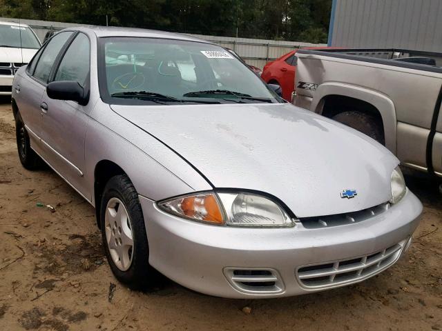 1G1JC524617286821 - 2001 CHEVROLET CAVALIER B SILVER photo 1