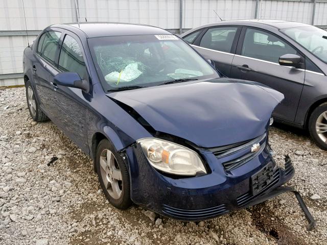 1G1AD5F53A7135645 - 2010 CHEVROLET COBALT 1LT BLUE photo 1