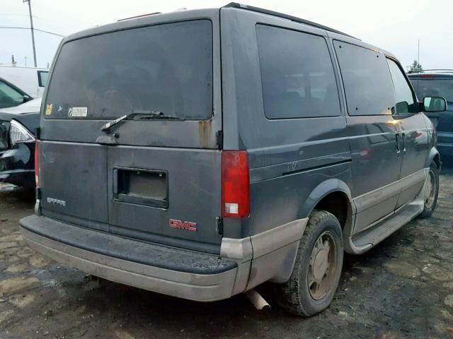 1GKDM19X93B504765 - 2003 GMC SAFARI XT GRAY photo 4