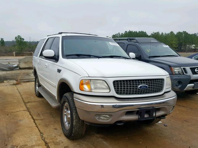 1FMFU18L21LA15372 - 2001 FORD EXPEDITION WHITE photo 1