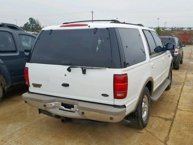 1FMFU18L21LA15372 - 2001 FORD EXPEDITION WHITE photo 4