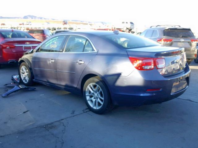 1G11C5SLXEF149822 - 2014 CHEVROLET MALIBU 1LT BLUE photo 3