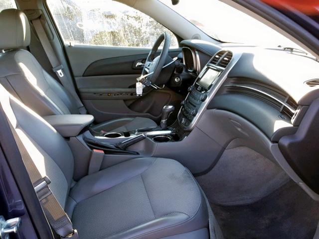 1G11C5SLXEF149822 - 2014 CHEVROLET MALIBU 1LT BLUE photo 5