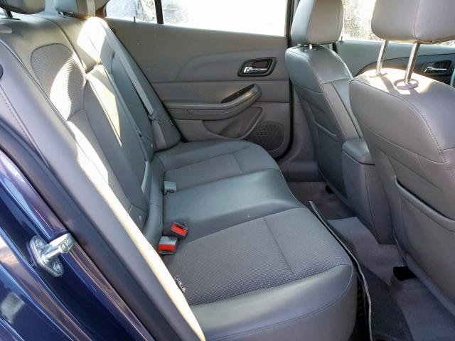 1G11C5SLXEF149822 - 2014 CHEVROLET MALIBU 1LT BLUE photo 6
