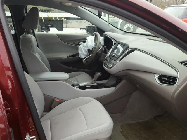 1G1ZB5ST7GF265021 - 2016 CHEVROLET MALIBU LS BURGUNDY photo 5