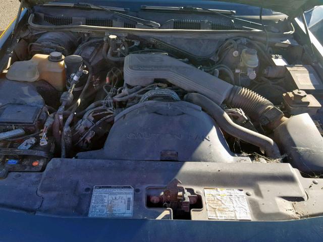 2FALP74W6SX126924 - 1995 FORD CROWN VICT GREEN photo 7