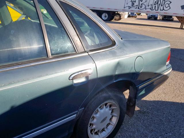 2FALP74W6SX126924 - 1995 FORD CROWN VICT GREEN photo 9