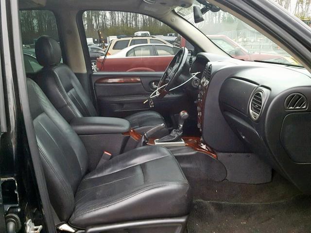 1GKET63M272144540 - 2007 GMC ENVOY DENA BLACK photo 5