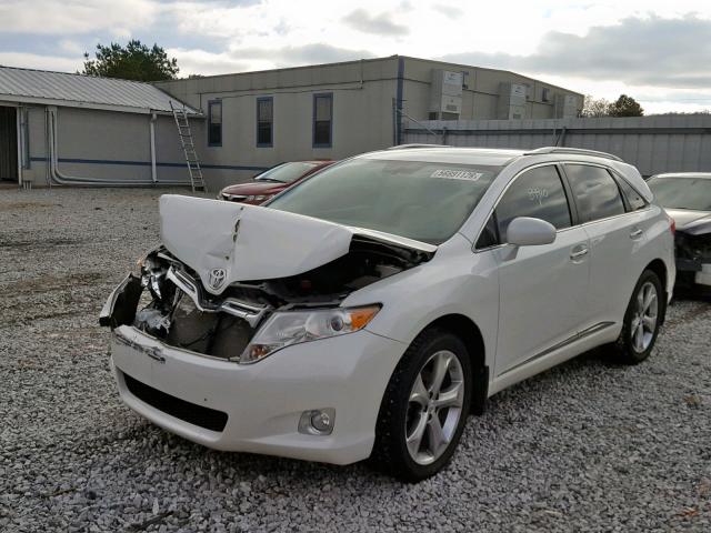 4T3ZK3BB8CU048315 - 2012 TOYOTA VENZA LE WHITE photo 2