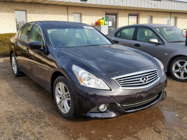 JN1CV6AR4DM761548 - 2013 INFINITI G37 BLACK photo 1