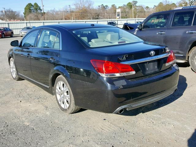 4T1BK3DB0CU453317 - 2012 TOYOTA AVALON BAS BLACK photo 3