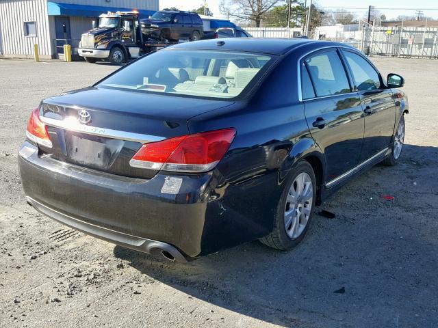 4T1BK3DB0CU453317 - 2012 TOYOTA AVALON BAS BLACK photo 4