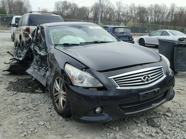 JN1CV6AR3BM352986 - 2011 INFINITI G37 BLACK photo 1