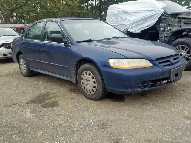 1HGCF86652A103919 - 2002 HONDA ACCORD VAL BLUE photo 1