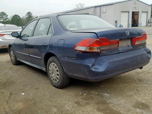 1HGCF86652A103919 - 2002 HONDA ACCORD VAL BLUE photo 3