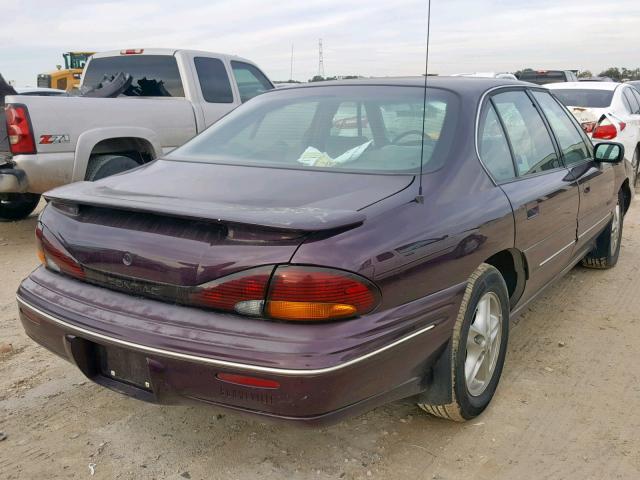 1G2HX52K1XH210309 - 1999 PONTIAC BONNEVILLE MAROON photo 4