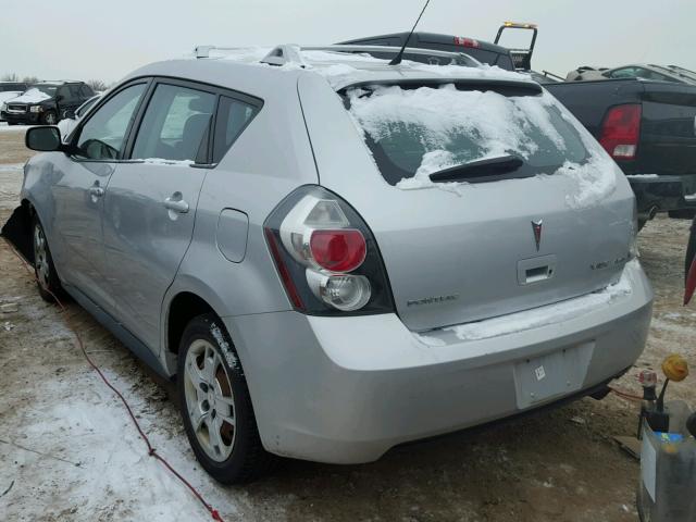 5Y2SM670X9Z403823 - 2009 PONTIAC VIBE SILVER photo 3