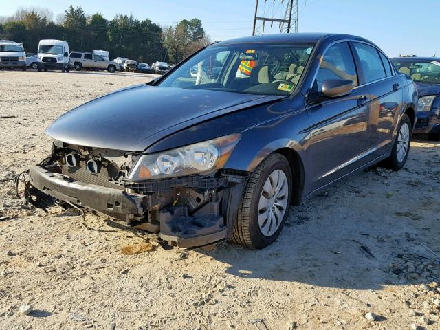 1HGCP2F3XAA143962 - 2010 HONDA ACCORD LX GRAY photo 2