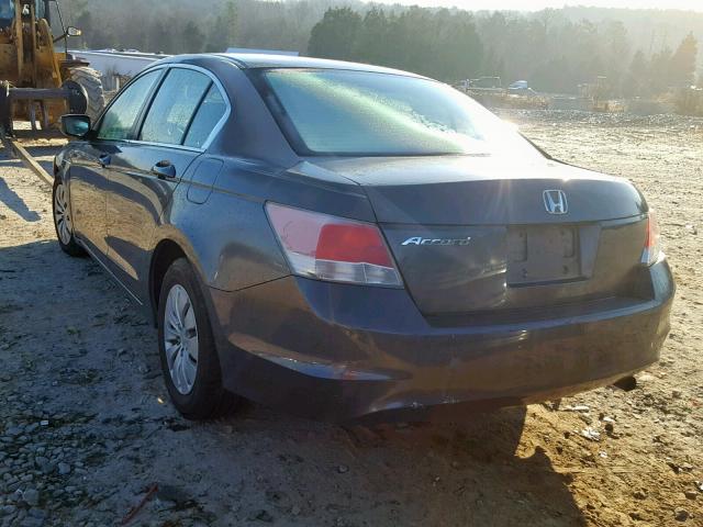 1HGCP2F3XAA143962 - 2010 HONDA ACCORD LX GRAY photo 3