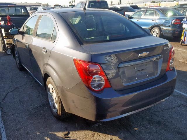 1G1JB5SG0D4129756 - 2013 CHEVROLET SONIC LS 石墨色 照片 3