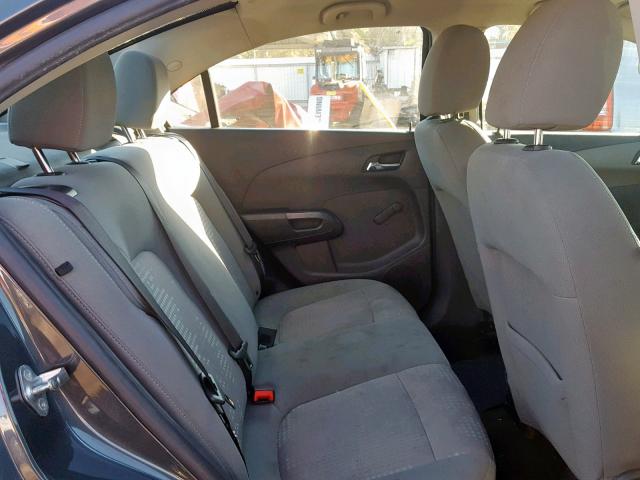 1G1JB5SG0D4129756 - 2013 CHEVROLET SONIC LS 石墨色 照片 6