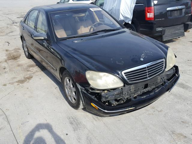 WDBNG75J0YA109333 - 2000 MERCEDES-BENZ S 500 BLACK photo 1