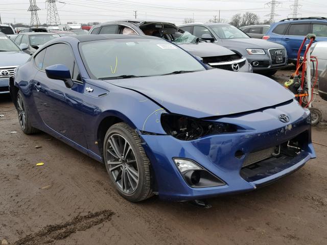 JF1ZNAA14D1710837 - 2013 SCION FRS BLUE photo 1