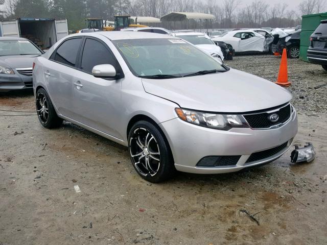 KNAFU4A21A5832549 - 2010 KIA FORTE EX SILVER photo 1