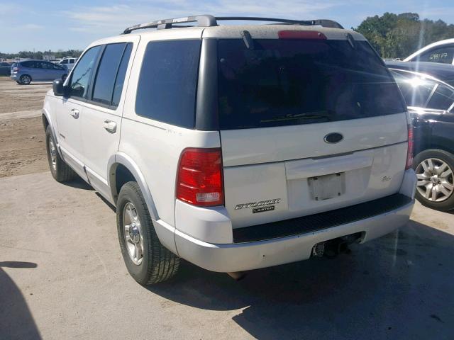 1FMZU75E62ZA25763 - 2002 FORD EXPLORER L WHITE photo 3