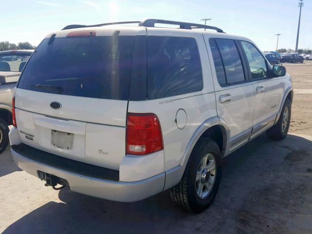 1FMZU75E62ZA25763 - 2002 FORD EXPLORER L WHITE photo 4