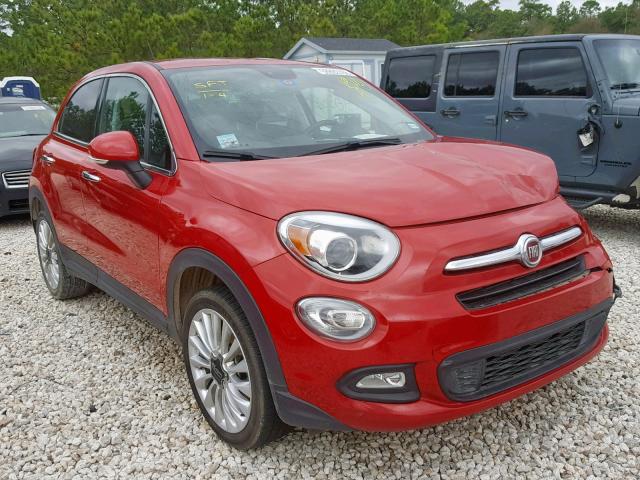 ZFBCFXDT0GP376145 - 2016 FIAT 500X LOUNG RED photo 1