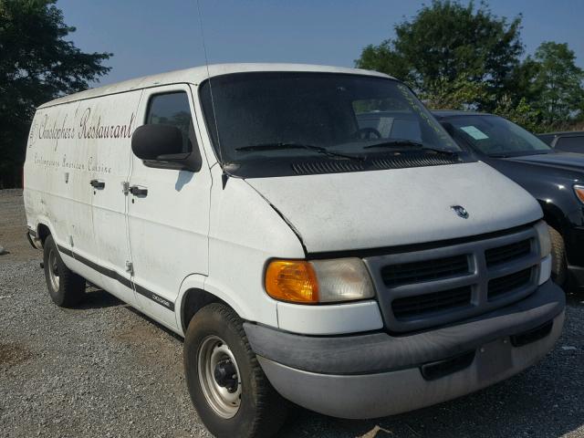 2B7HB11X8XK568049 - 1999 DODGE RAM VAN B1 WHITE photo 1