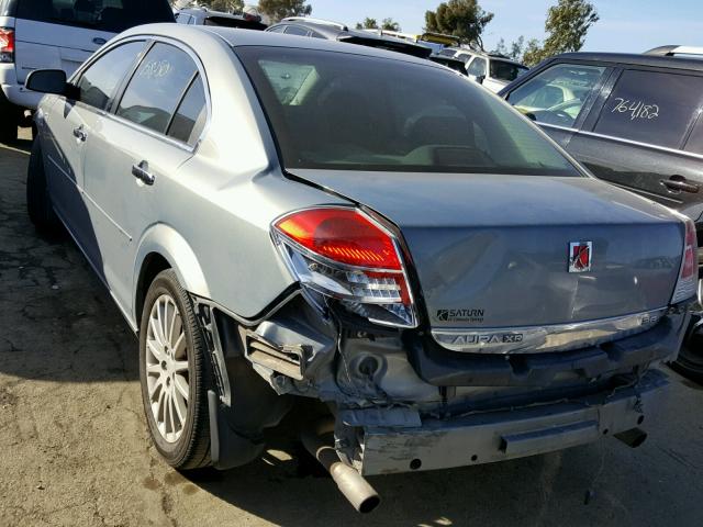 1G8ZV57707F275572 - 2007 SATURN AURA XR GRAY photo 3