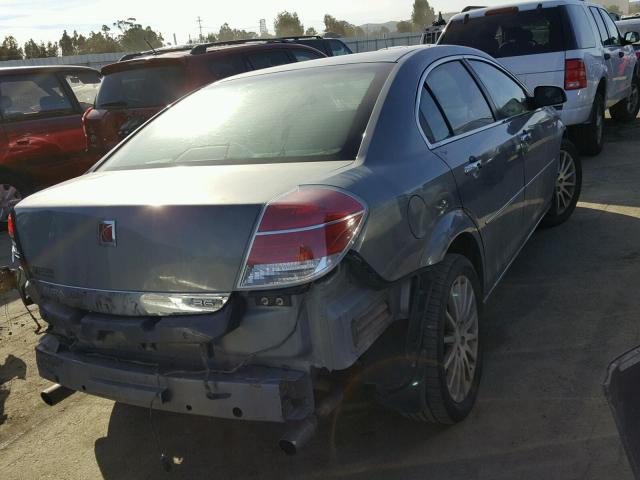 1G8ZV57707F275572 - 2007 SATURN AURA XR GRAY photo 4