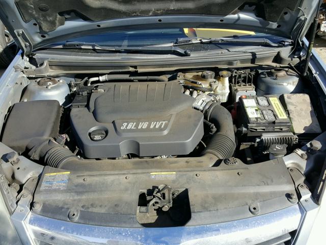 1G8ZV57707F275572 - 2007 SATURN AURA XR GRAY photo 7