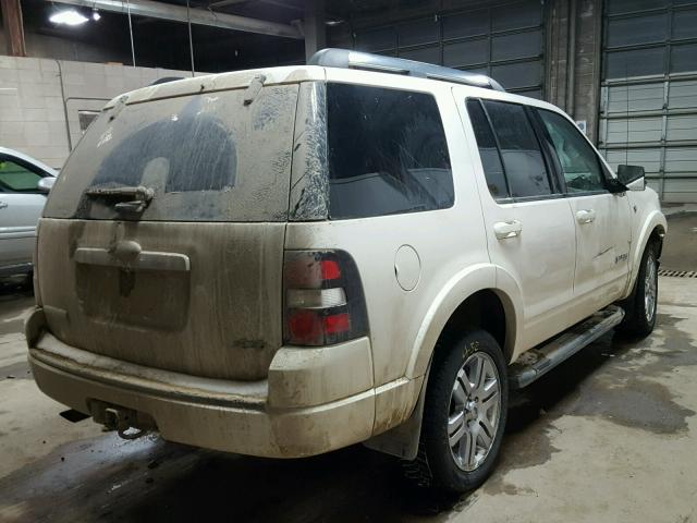 1FMEU75808UA21481 - 2008 FORD EXPLORER L WHITE photo 4