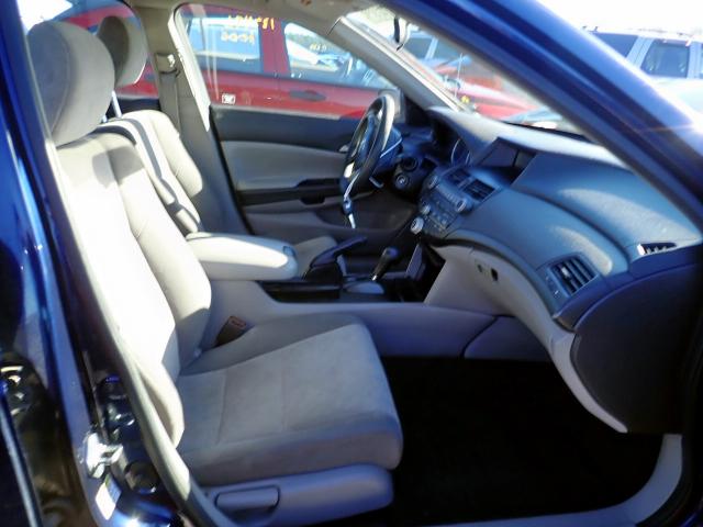 1HGCP2F47AA149243 - 2010 HONDA ACCORD LXP BLUE photo 5